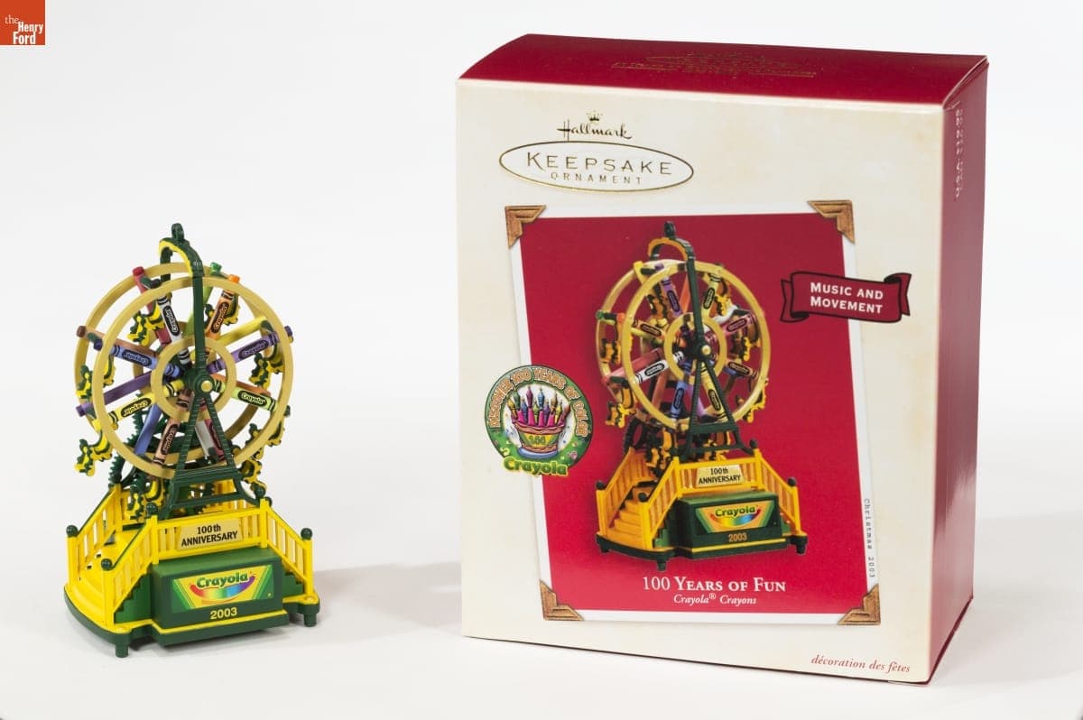 Hallmark "100 Years of Fun: Crayola Crayons" Christmas Ornament, 2003
