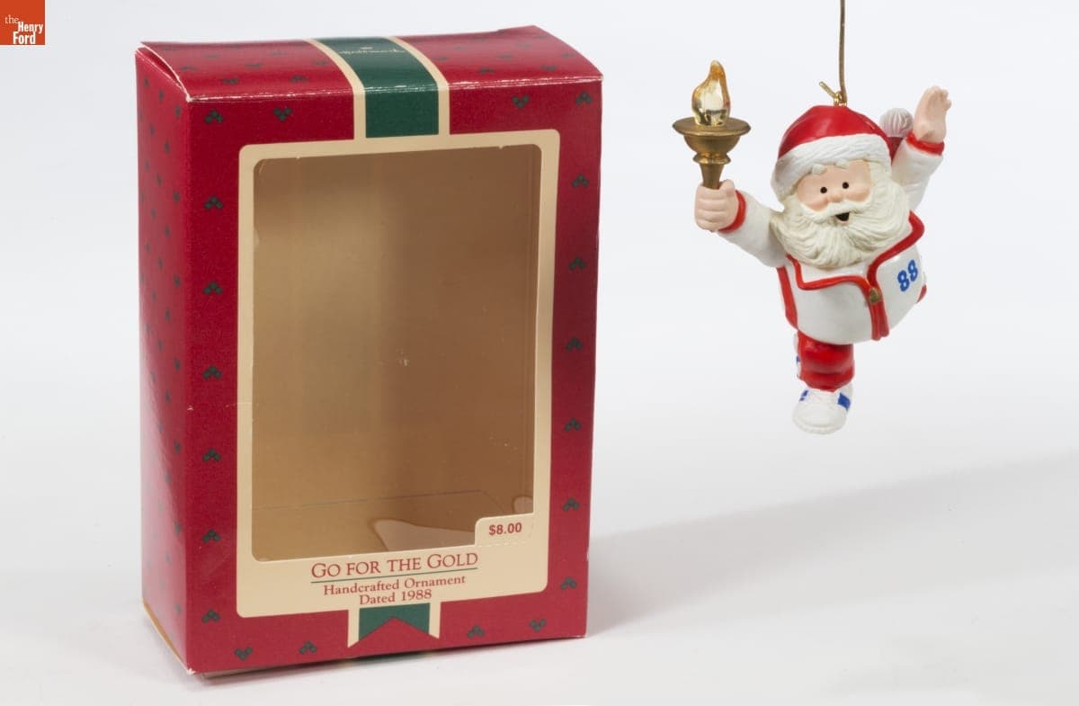 Hallmark "Go for the Gold" Christmas Ornament, 1988