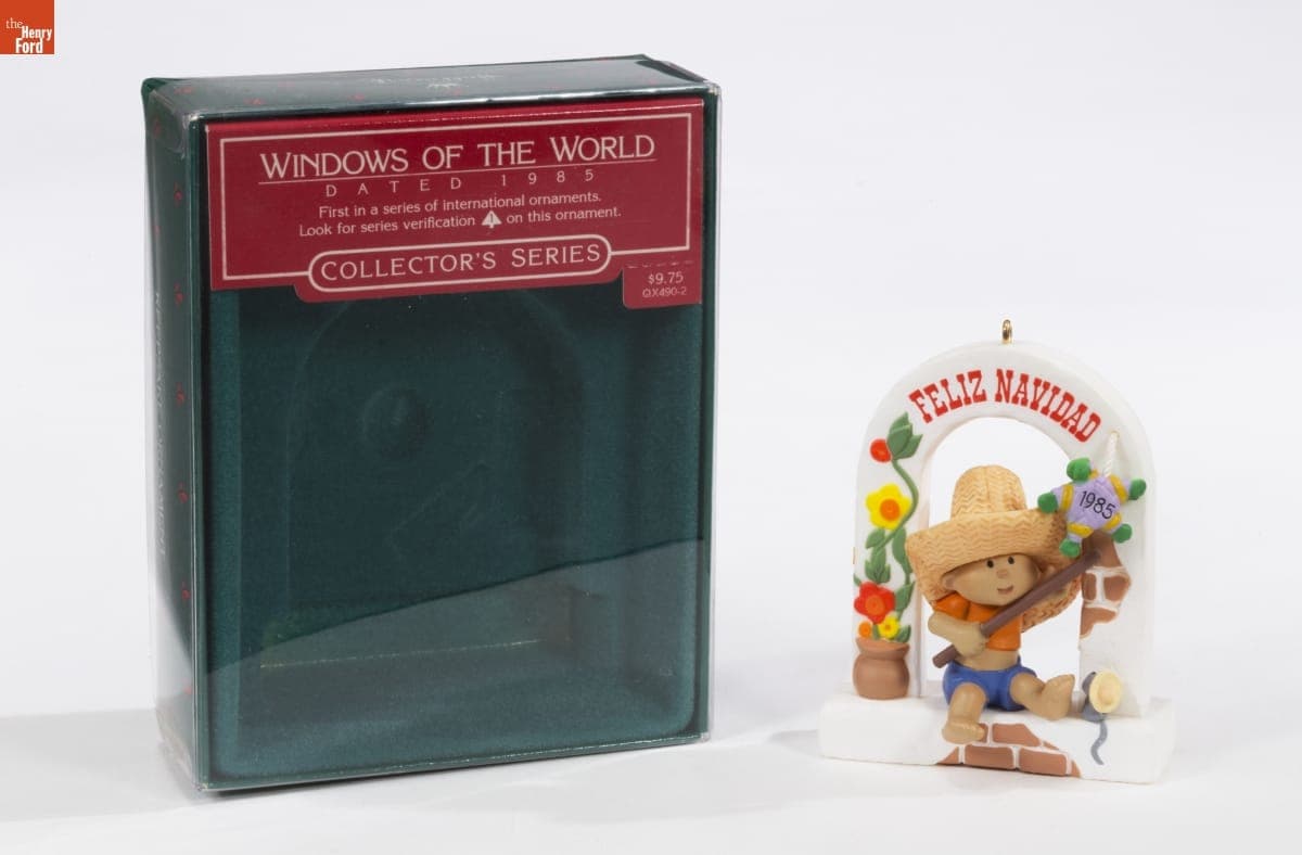 Hallmark "Windows of the World International Series: Mexican" Christmas Ornament, 1985