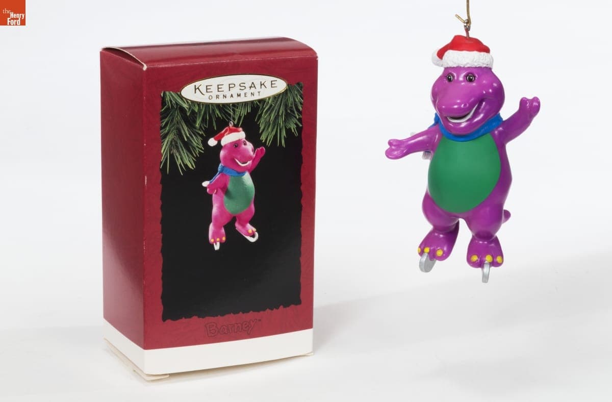 Hallmark "Barney" Christmas Ornament, 1994
