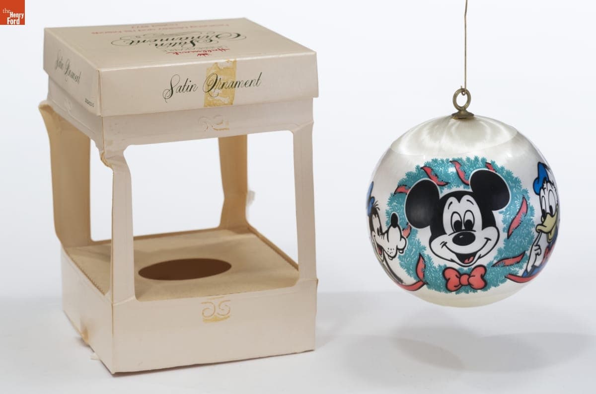 Hallmark "Disney: Featuring Mickey and His Friends" Christmas Ornament, 1977