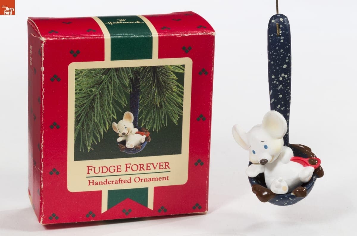 Hallmark "Fudge Forever" Christmas Ornament, 1987