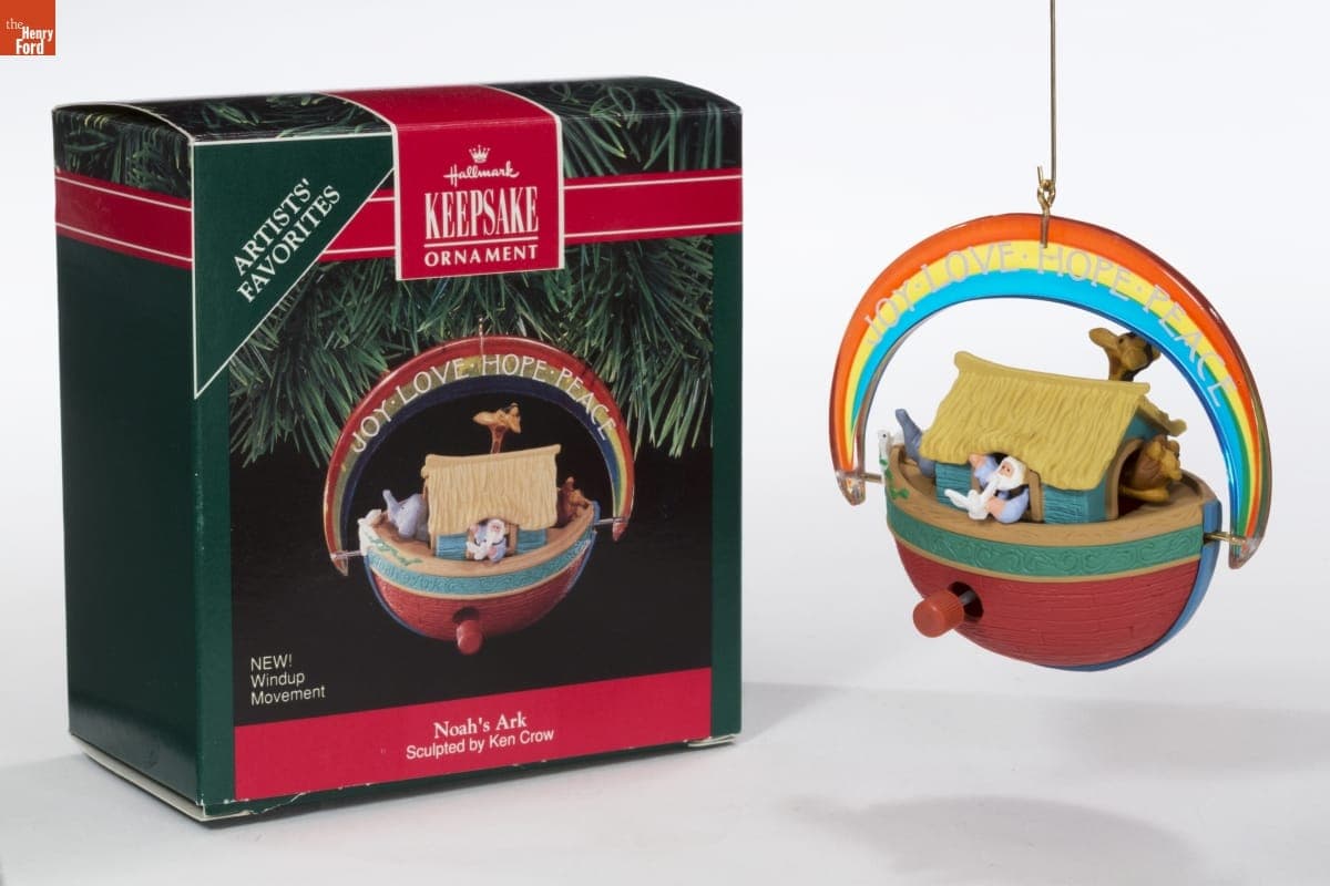 Hallmark "Noah's Ark" Christmas Ornament, 1991