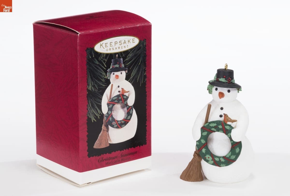 Hallmark "Christmas Snowman" Christmas Ornament, 1996