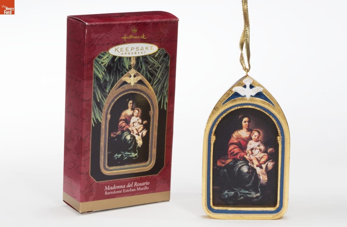 Hallmark "Madonna del Rosario" Christmas Ornament, 1997
