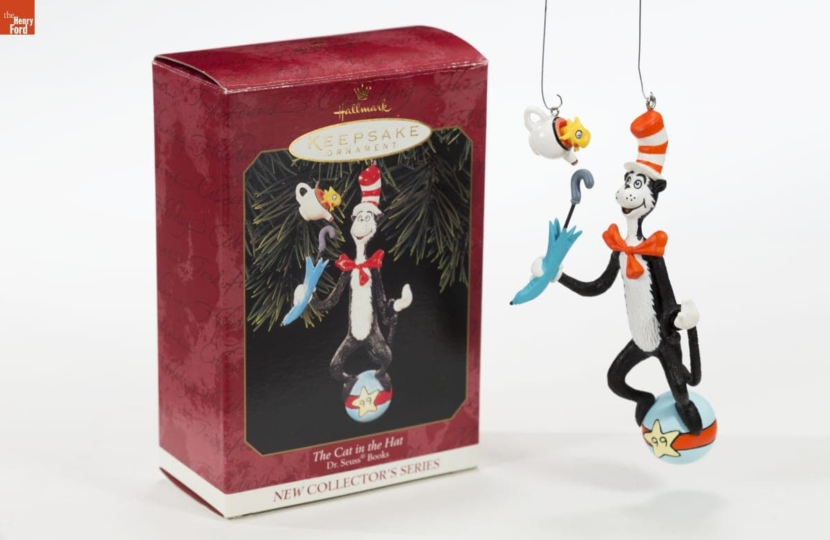 Hallmark "Dr. Seuss Books Series: The Cat in the Hat" Christmas Ornament, 1999