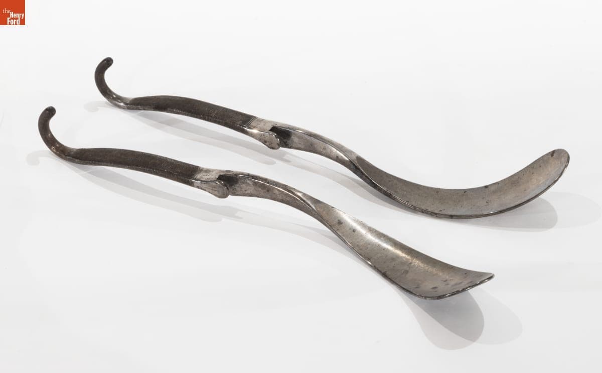 Obstetric Forceps, circa 1852