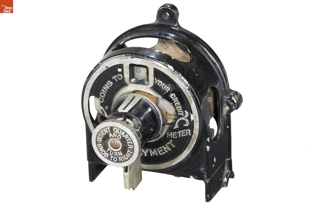Model of Wood's Prepayment Meter, 1906