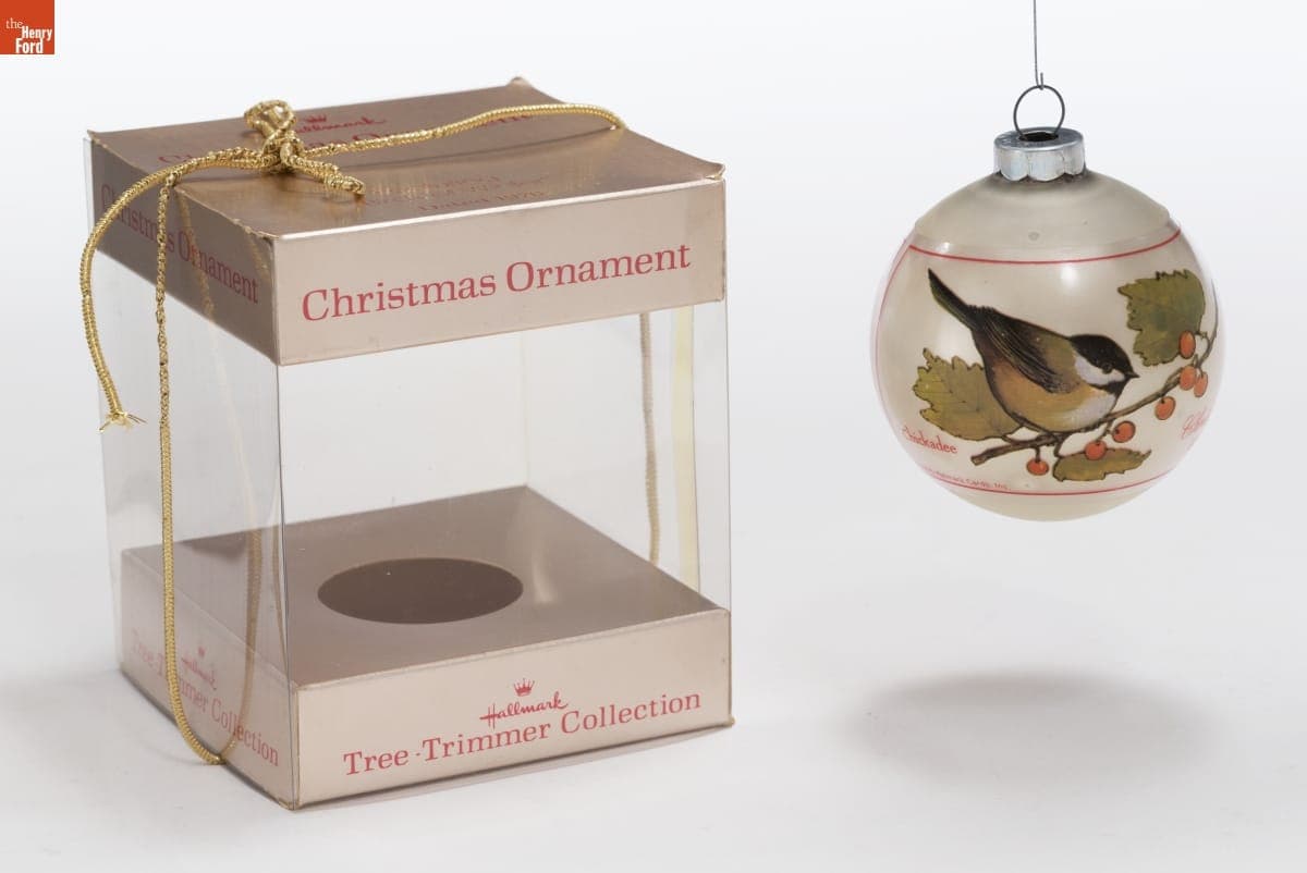 Hallmark "Birds of Winter" Christmas Ornament, 1976