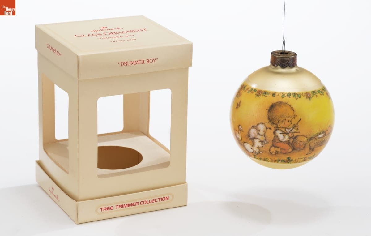 Hallmark "Drummer Boy" Christmas Ornament, 1978