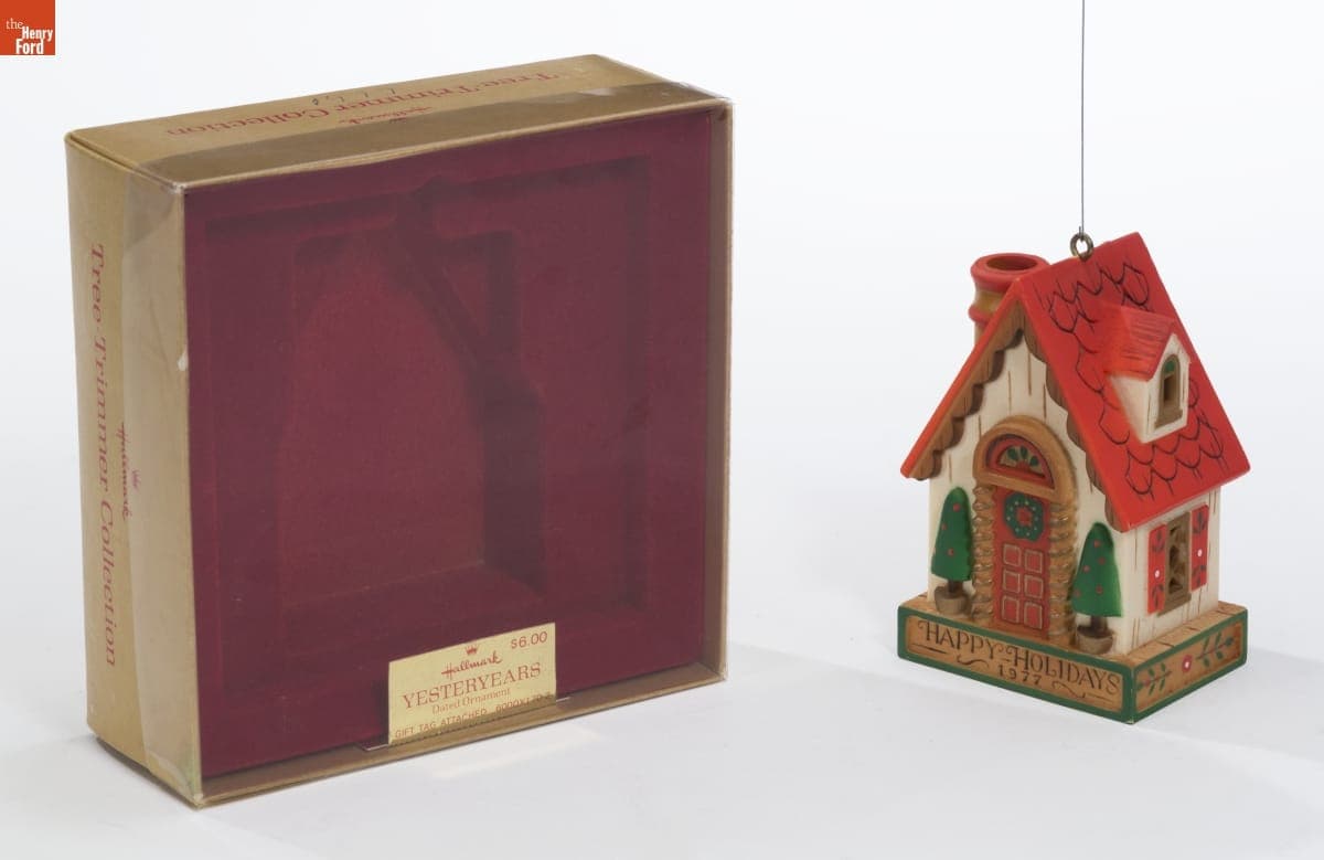 Hallmark "Yesteryears: House" Christmas Ornament, 1977
