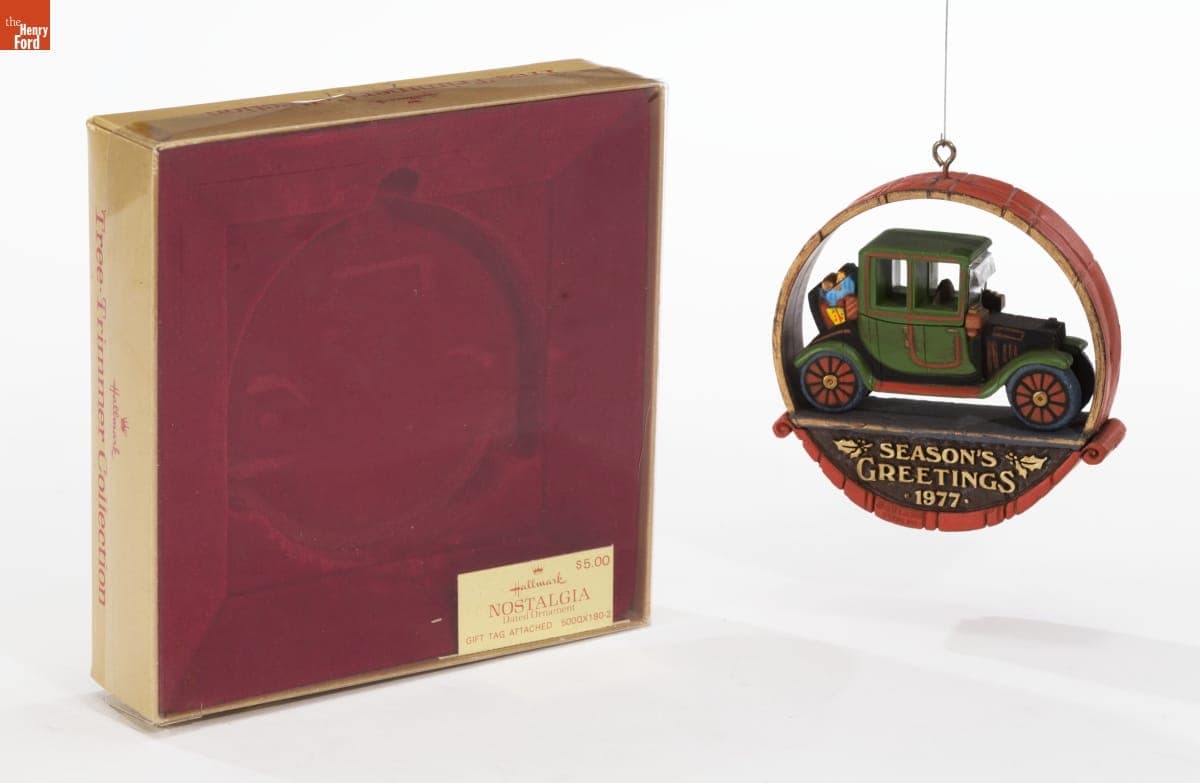 Hallmark "Nostalgia Ornaments: Antique Car" Christmas Ornament, 1977