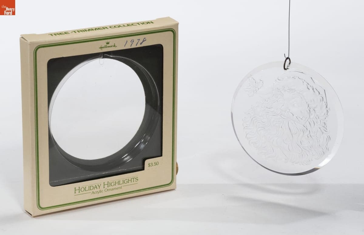 Hallmark "Holiday Highlights: Santa" Christmas Ornament, 1978