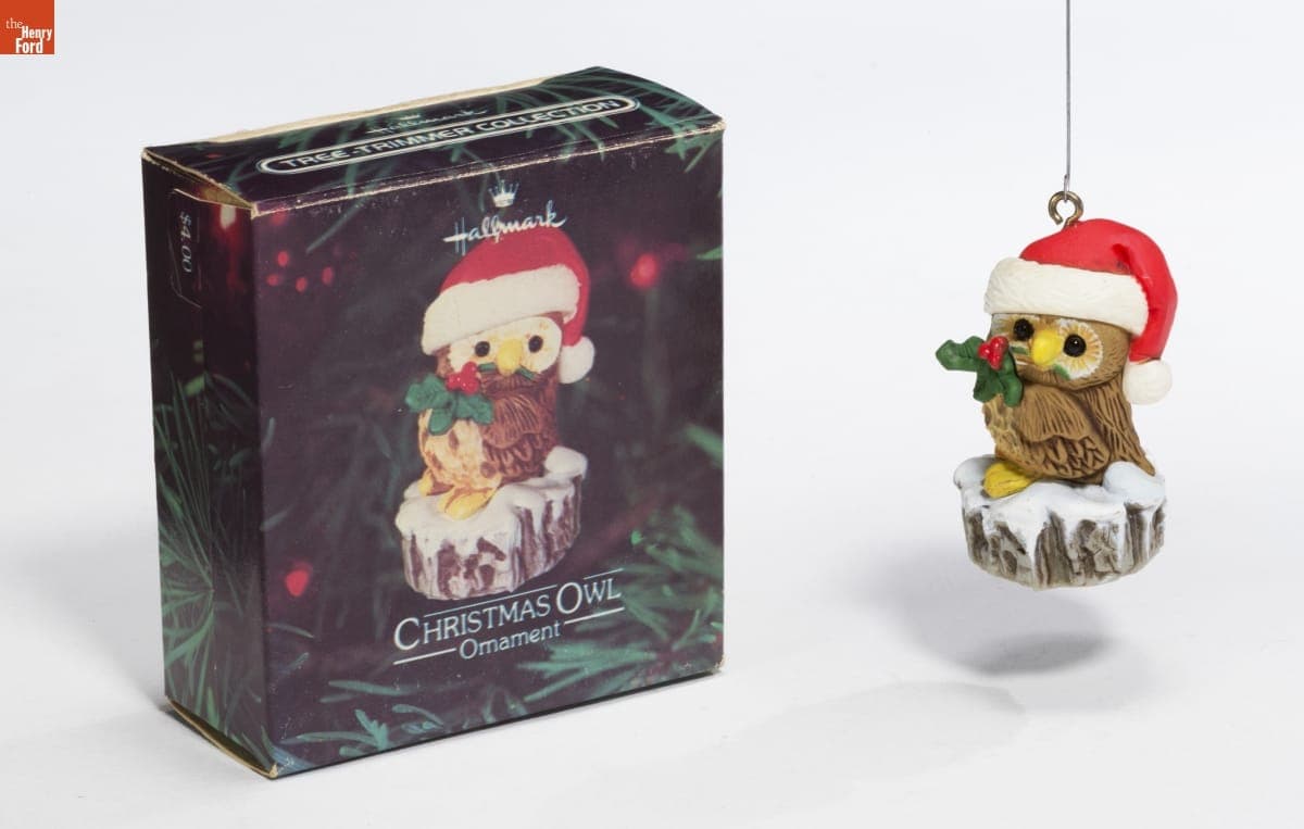 Hallmark "Christmas Owl" Christmas Ornament, 1980