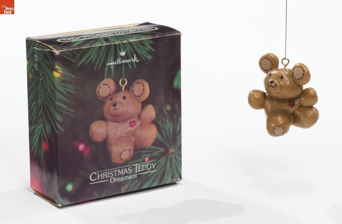 Hallmark "Christmas Teddy" Christmas Ornament, 1980