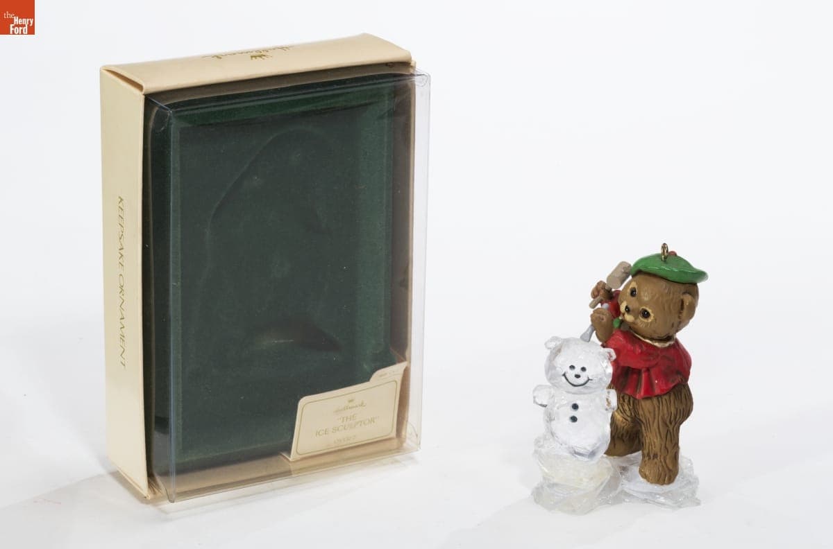 Hallmark "The Ice Sculptor" Christmas Ornament, 1981