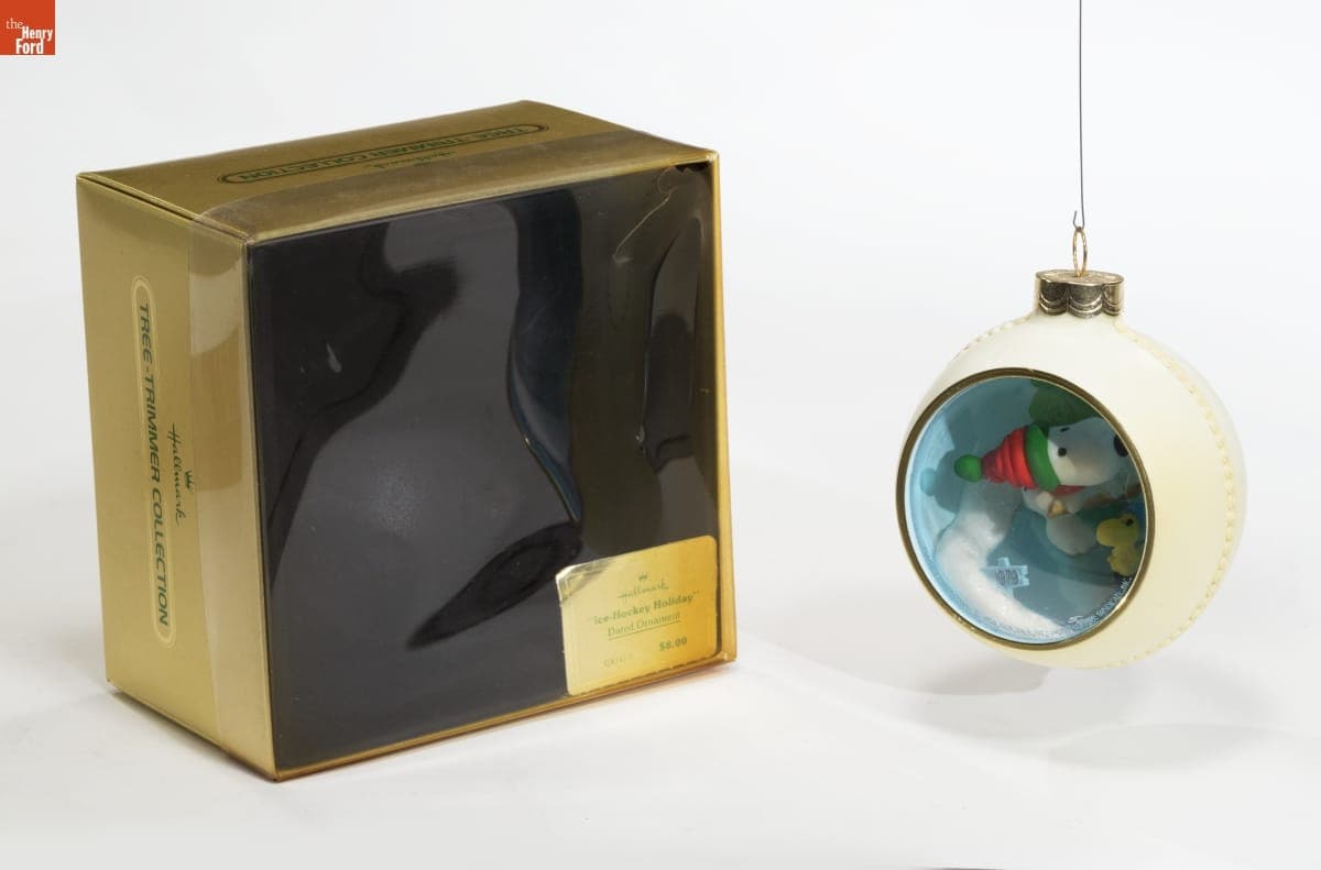 Hallmark "Snoopy and Friends Series: Ice Hockey Holiday" Christmas Ornament, 1979