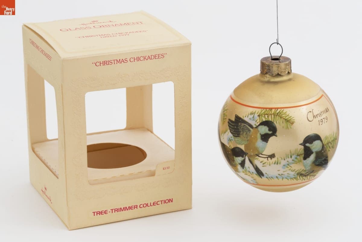 Hallmark "Christmas Chickadees" Christmas Ornament, 1979