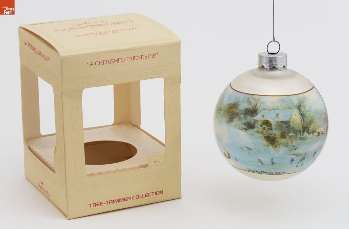 Hallmark "A Cherished Friendship" Christmas Ornament, 1979