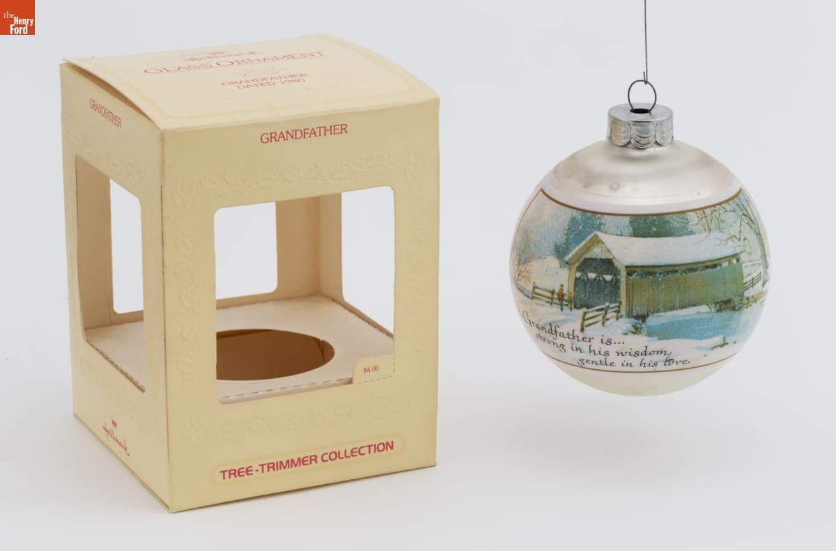 Hallmark "Grandfather" Christmas Ornament, 1980