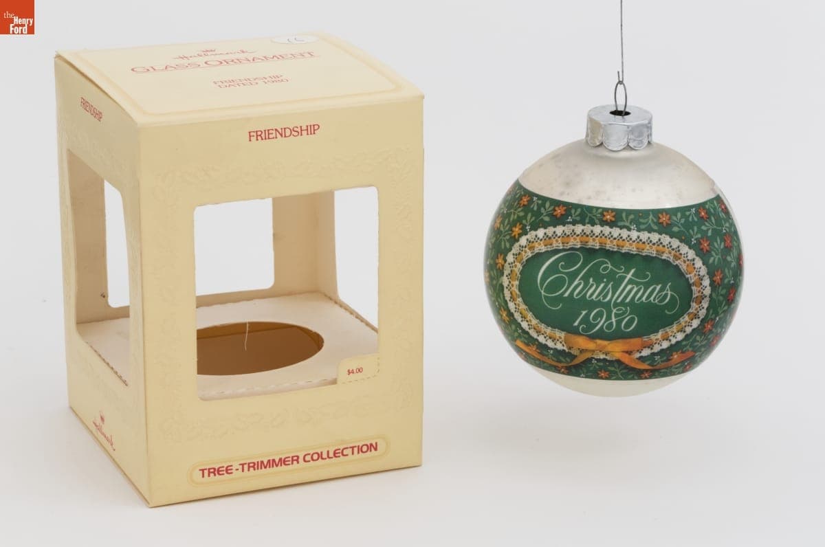 Hallmark "Friendship" Christmas Ornament, 1980