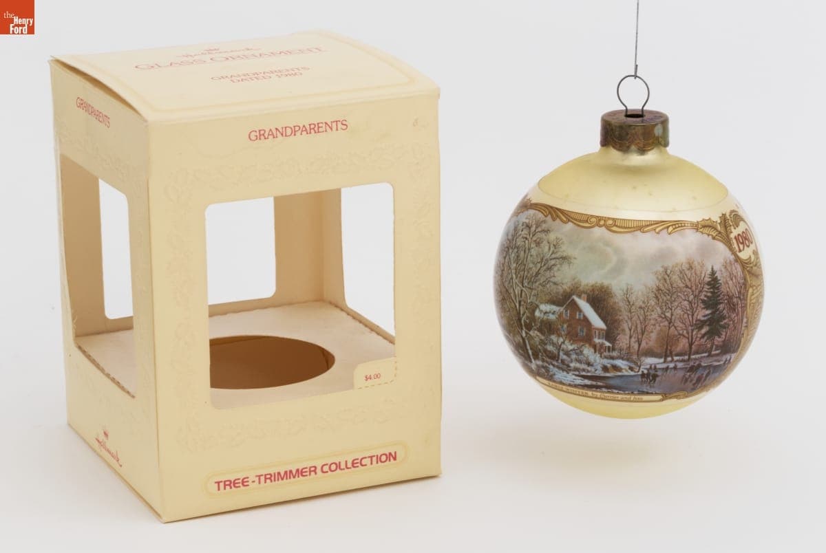 Hallmark "Grandparents" Christmas Ornament, 1980