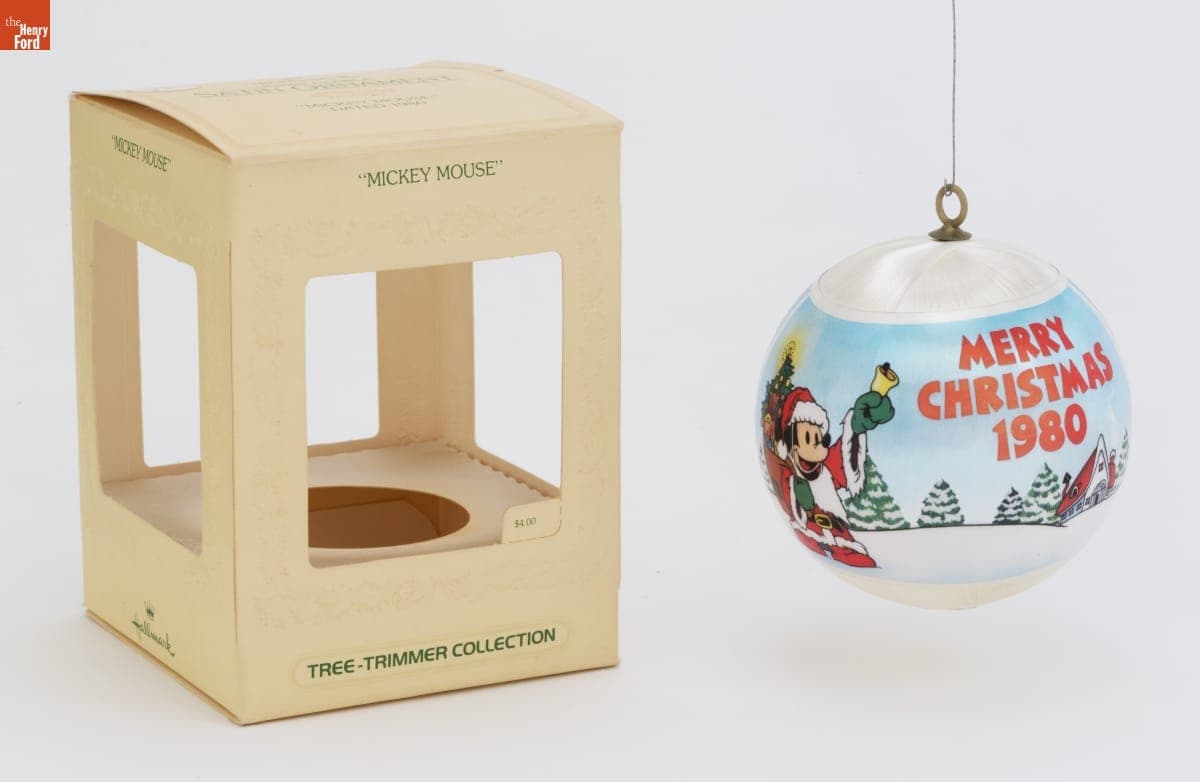 Hallmark "Disney's Mickey Mouse" Christmas Ornament, 1980