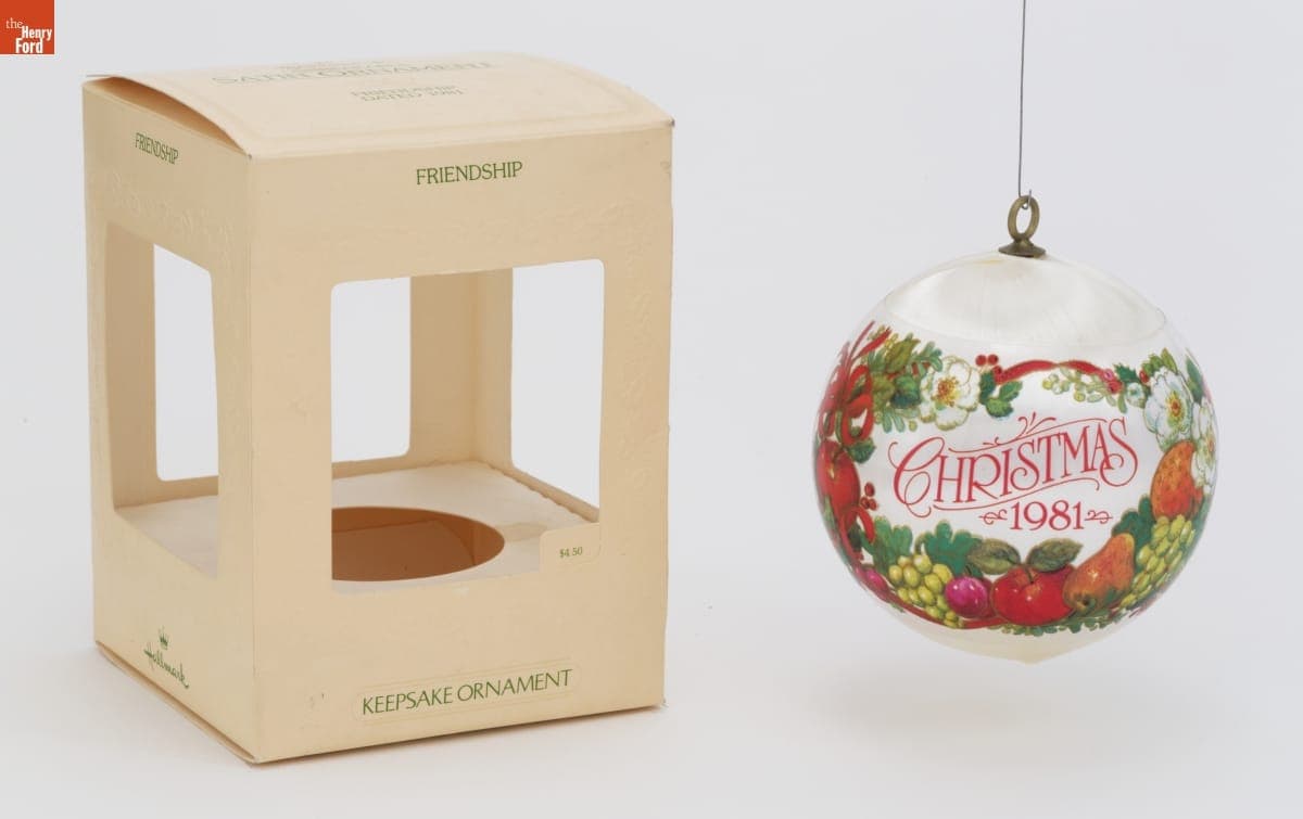 Hallmark "Friendship" Christmas Ornament, 1981