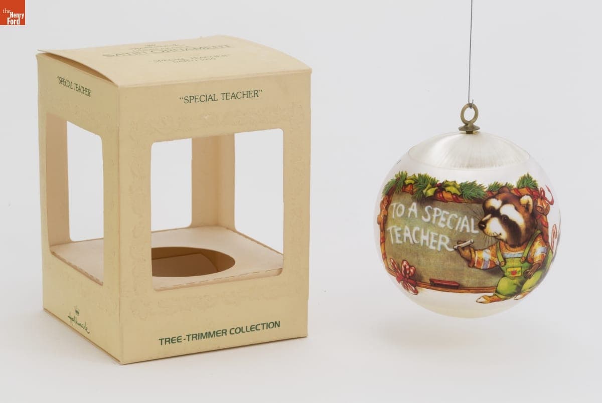 Hallmark "Special Teacher" Christmas Ornament, 1979