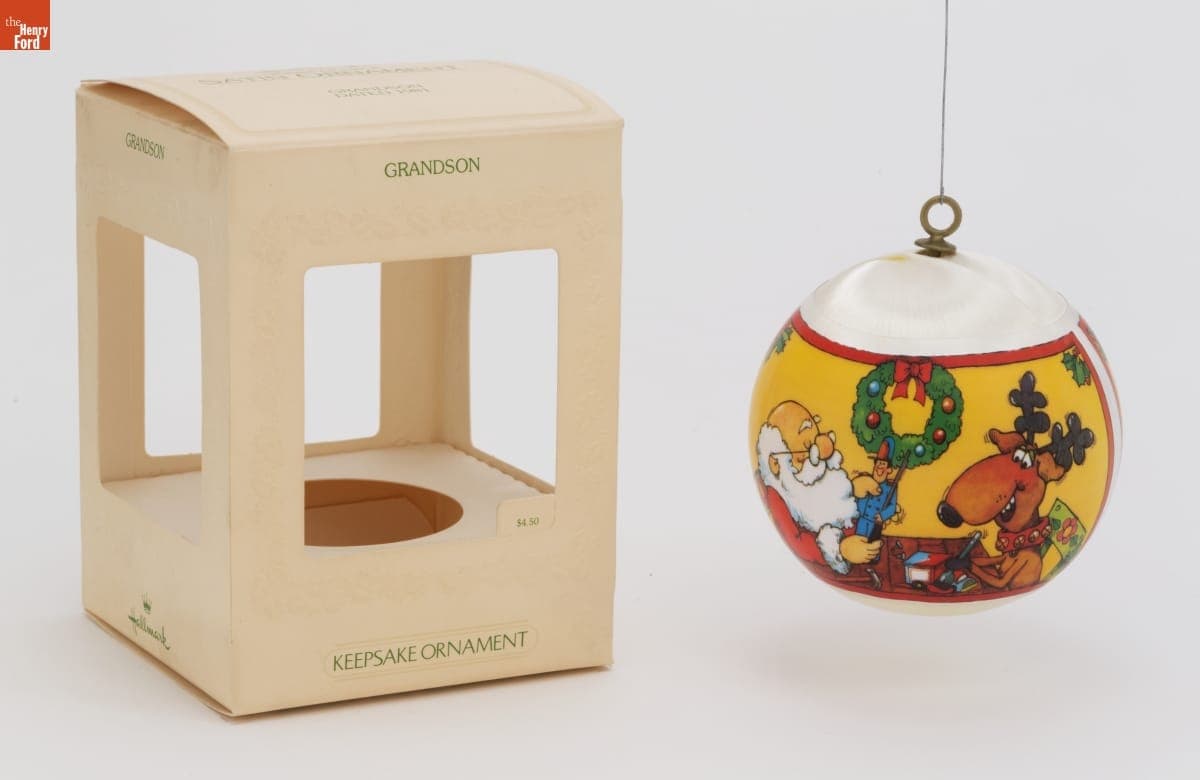 Hallmark "Grandson" Christmas Ornament, 1981