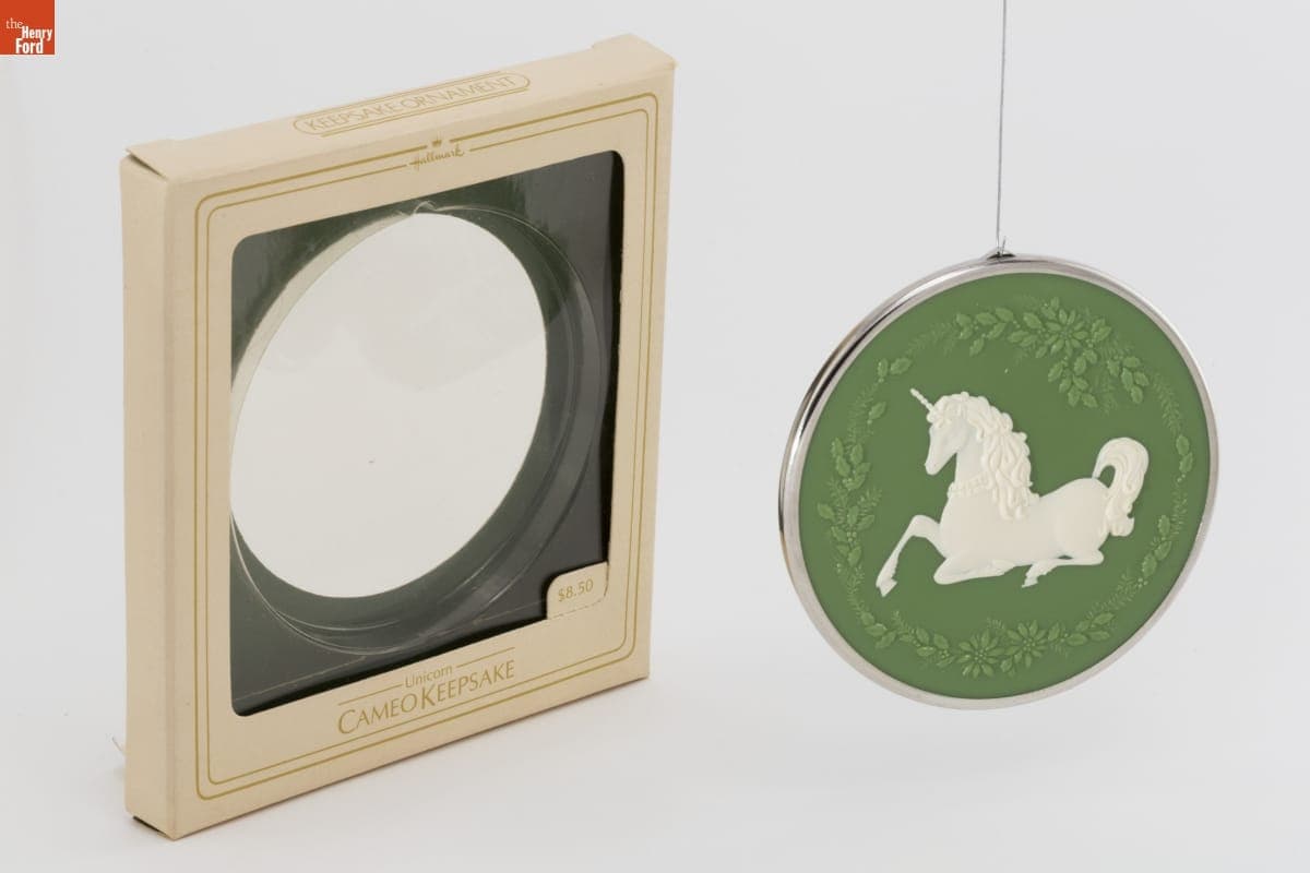 Hallmark "Unicorn" Christmas Ornament, 1981