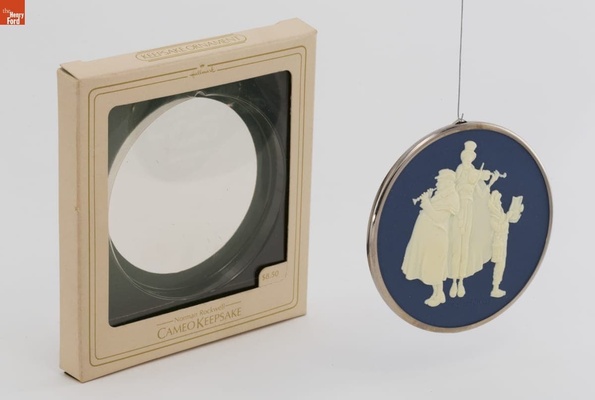 Hallmark "Norman Rockwell Series: Carolers" Christmas Ornament, 1981