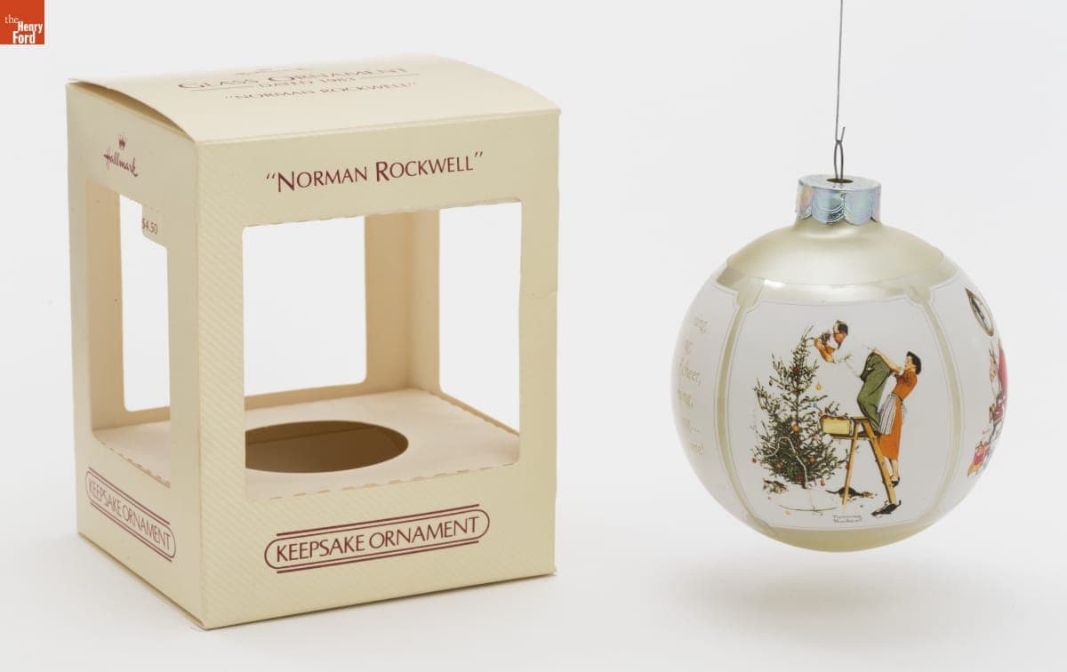 Hallmark "Norman Rockwell" Christmas Ornament, 1983