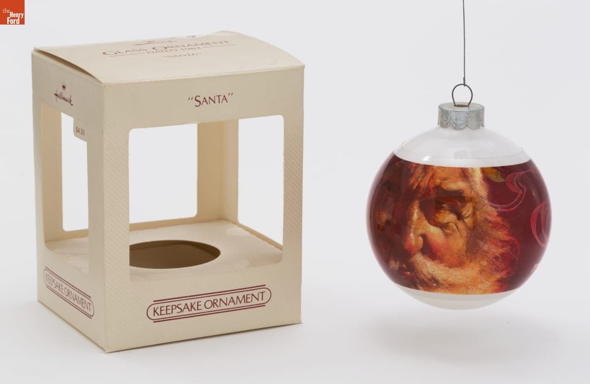 Hallmark "Santa" Christmas Ornament, 1982