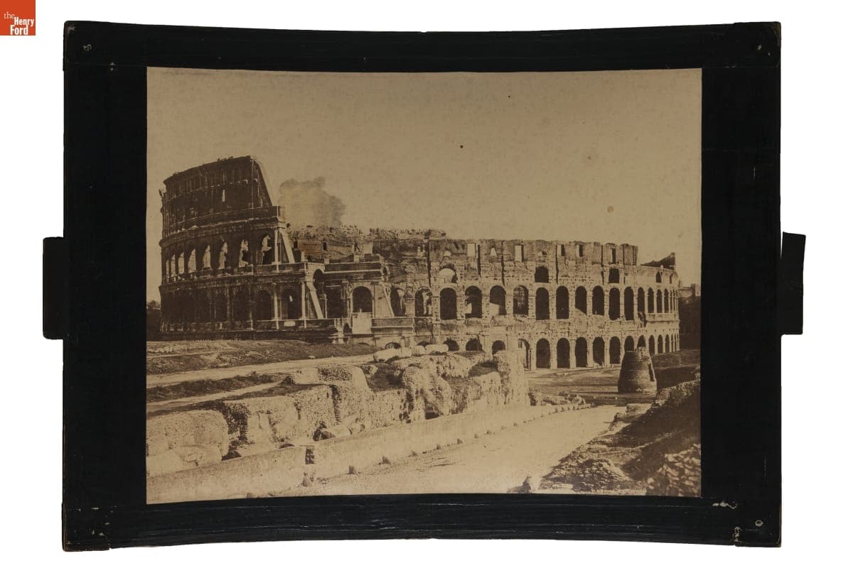 Megalethoscope Slide, "Coliseum"