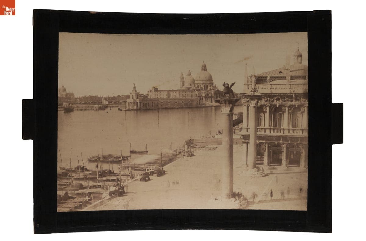 Megalethoscope Slide, "Panorama from the Southern Corner of the Doge's Palace"