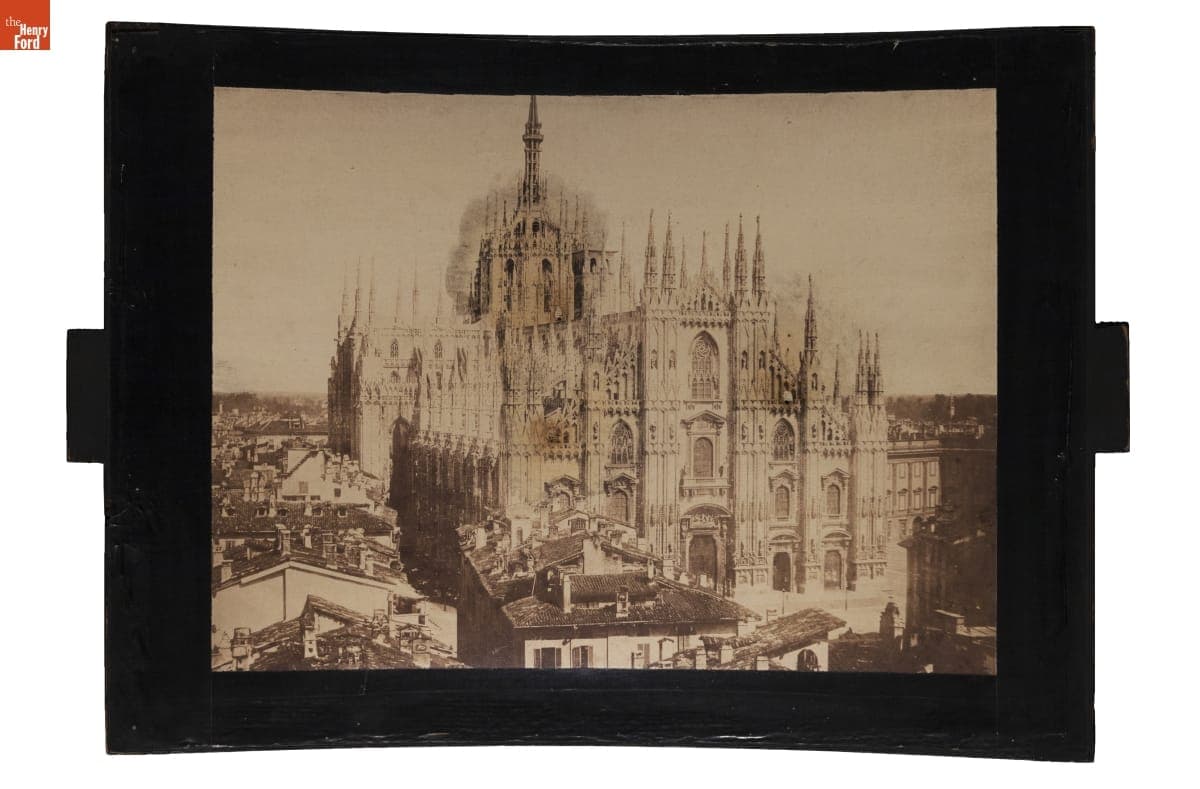 Megalethoscope Slide, "Milano Cathedral"