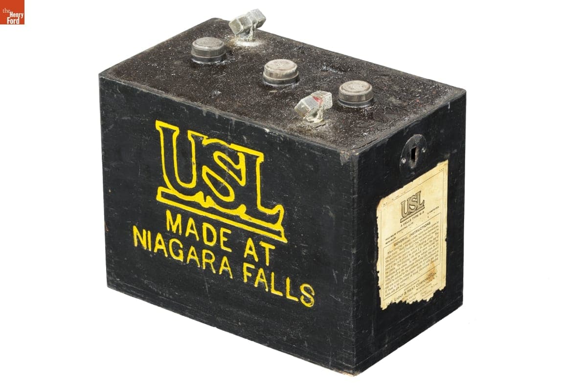 USL Battery Corp. Type K-309 Storage Battery, 1905