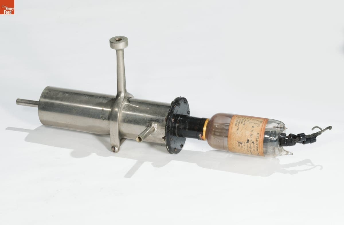 F.S. McCullough Co. Heliotron Rectifier, Used by Ford Motor Company at Radio Station W8XE in Dearborn, Michigan, 1925