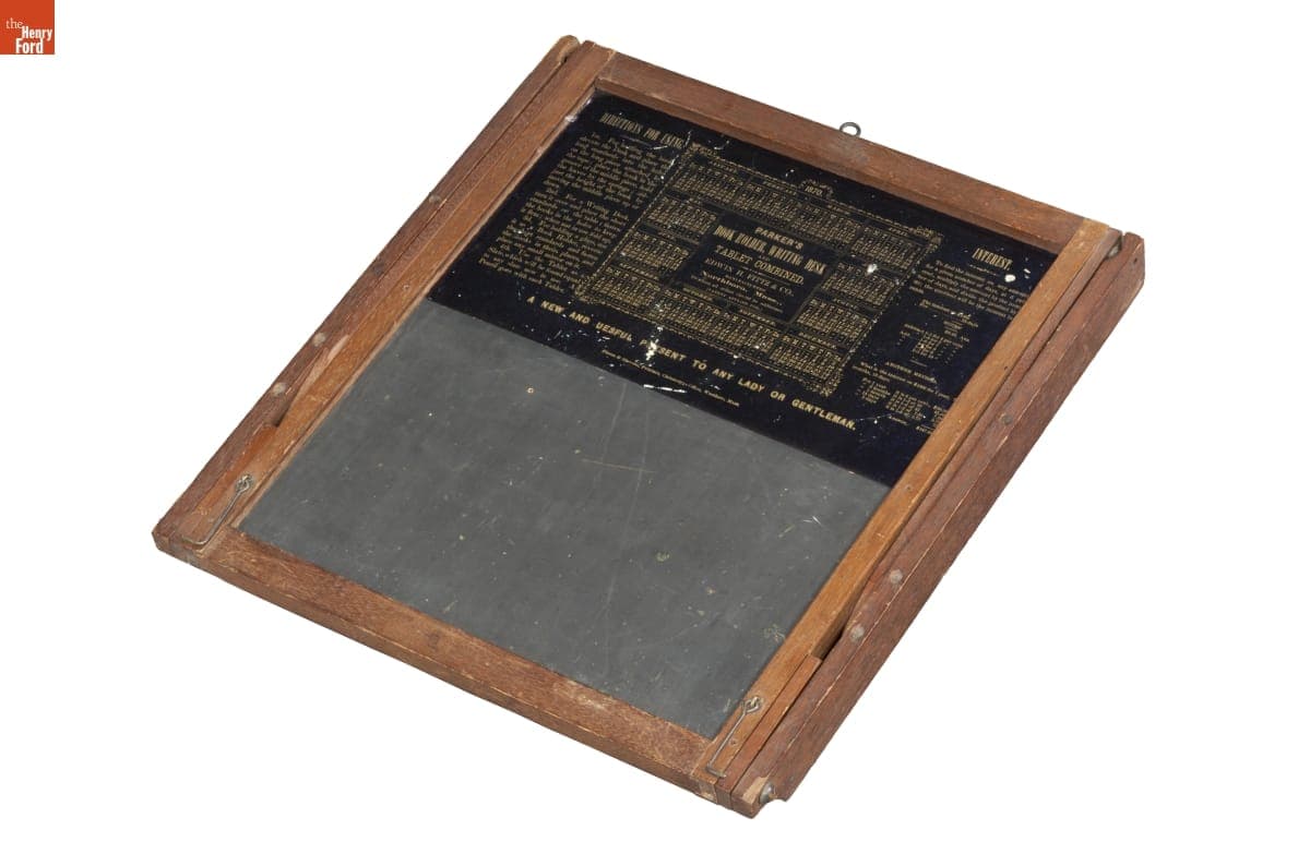 Parker's Combined Book Holder, Writing Desk and Tablet, circa 1870