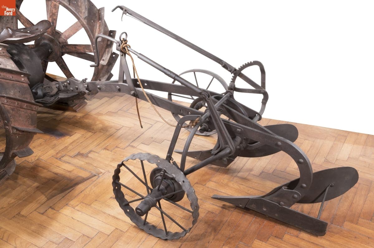 Oliver Model 7-A Tractor-Drawn Gang Plow, circa 1927