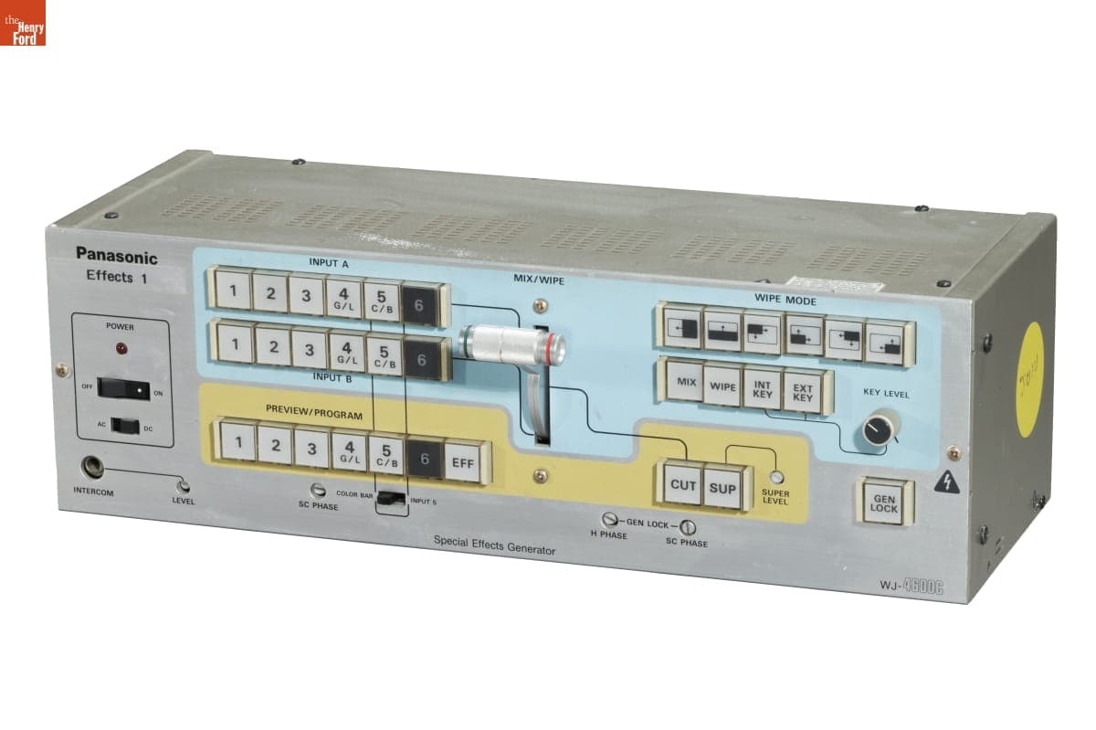 Panasonic Special Effects Generator, Used by Ford Motor Company, 1987