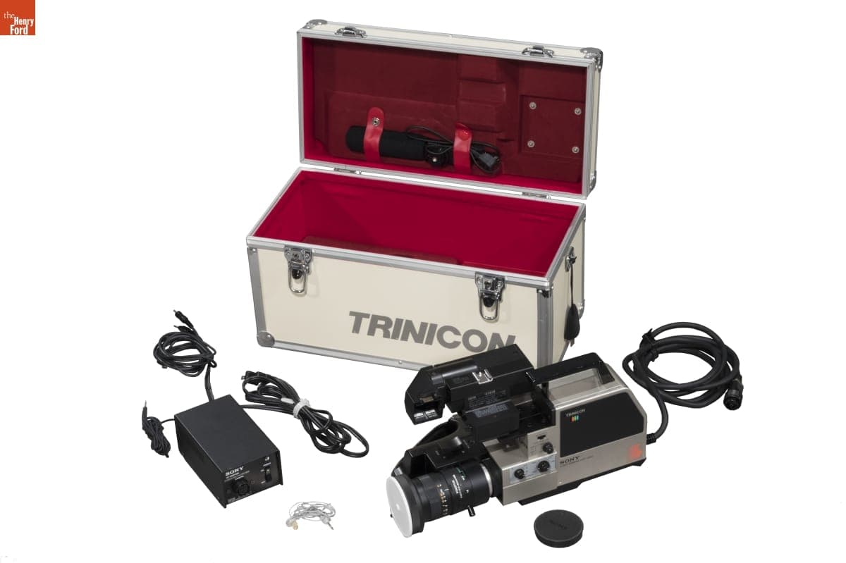 Sony Trinicon Video Camera, Used by Ford Motor Company, 1983