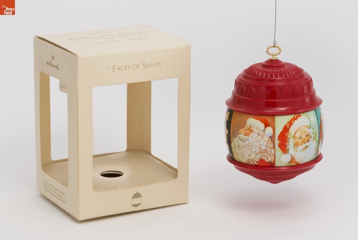 Hallmark "Faces of Santa" Christmas Ornament, 1983