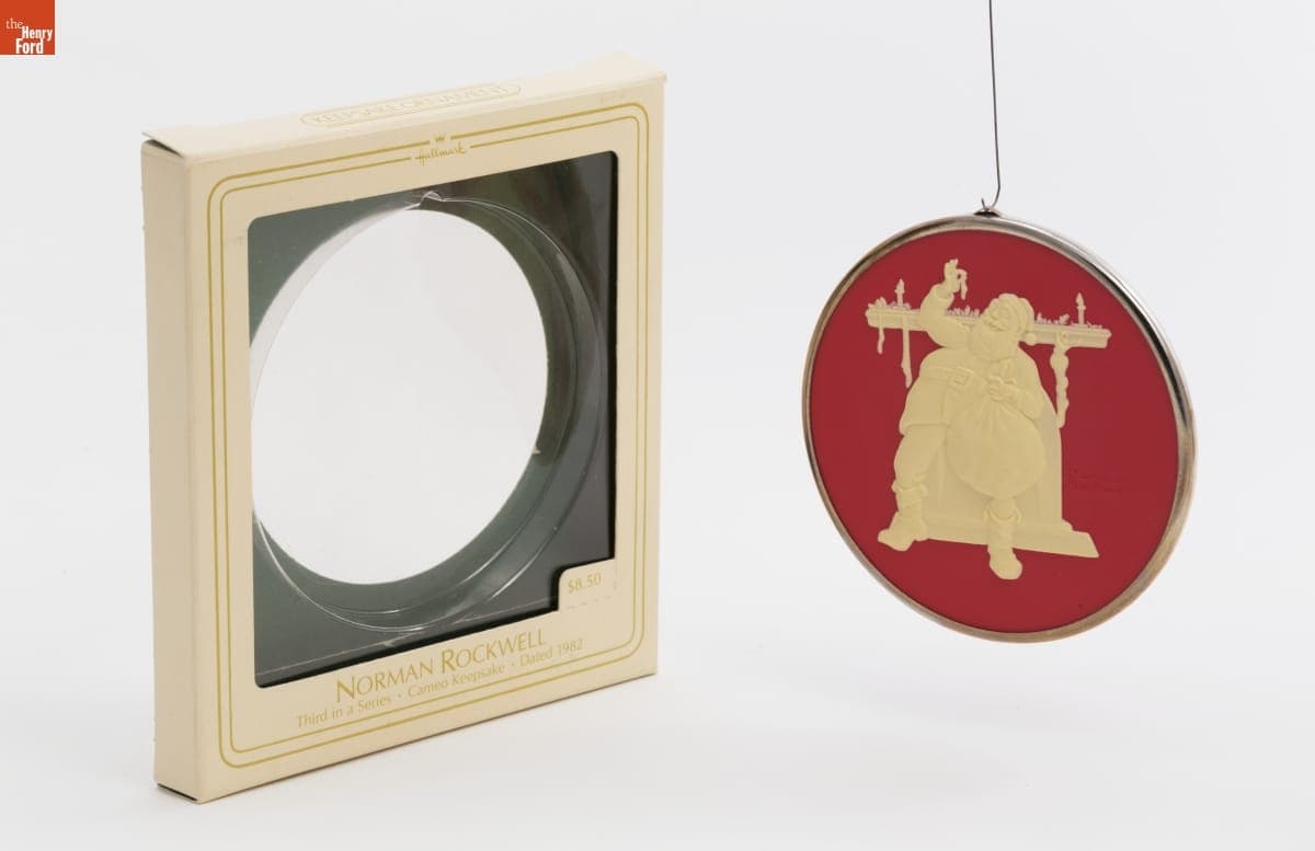 Hallmark "Norman Rockwell Series" Christmas Ornament, 1982