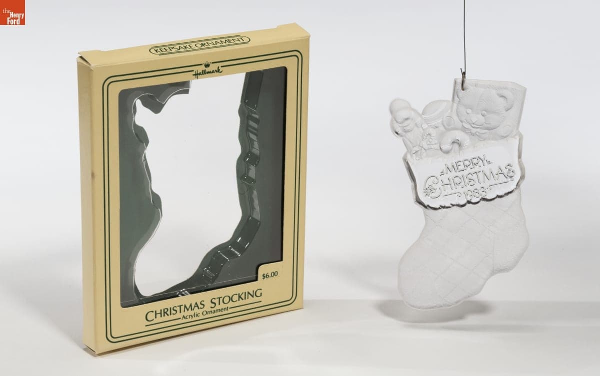 Hallmark "Holiday Highlights: Christmas Stocking" Christmas Ornament, 1983