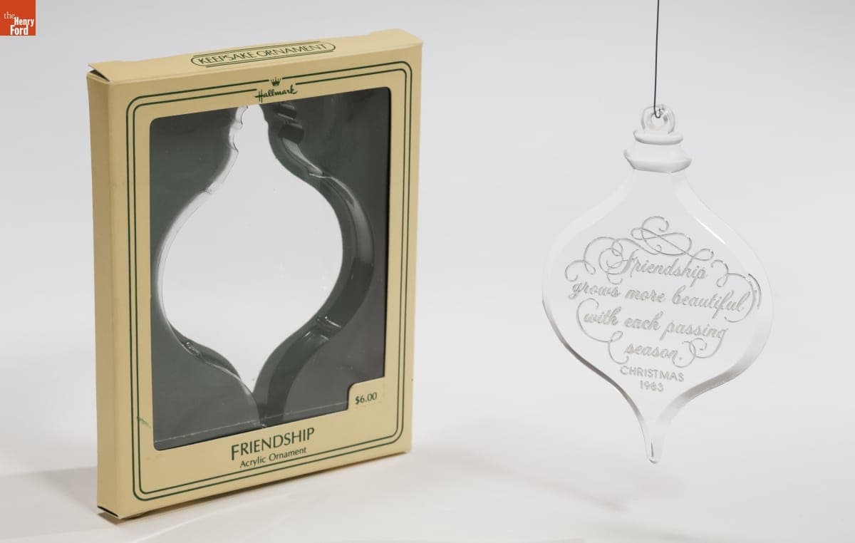 Hallmark "Friendship" Christmas Ornament, 1983
