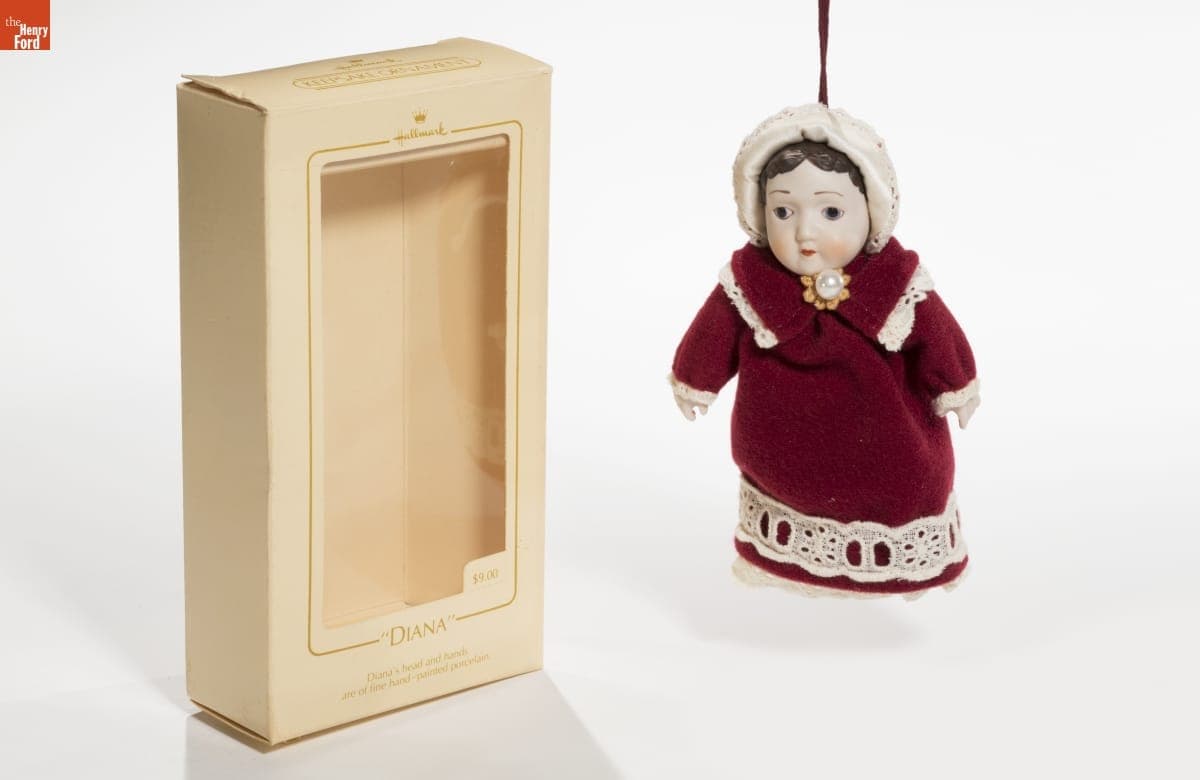 Hallmark "Diana Doll" Christmas Ornament, 1983
