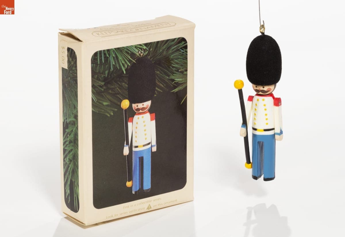 Hallmark "Clothespin Soldier Series: British" Christmas Ornament, 1982