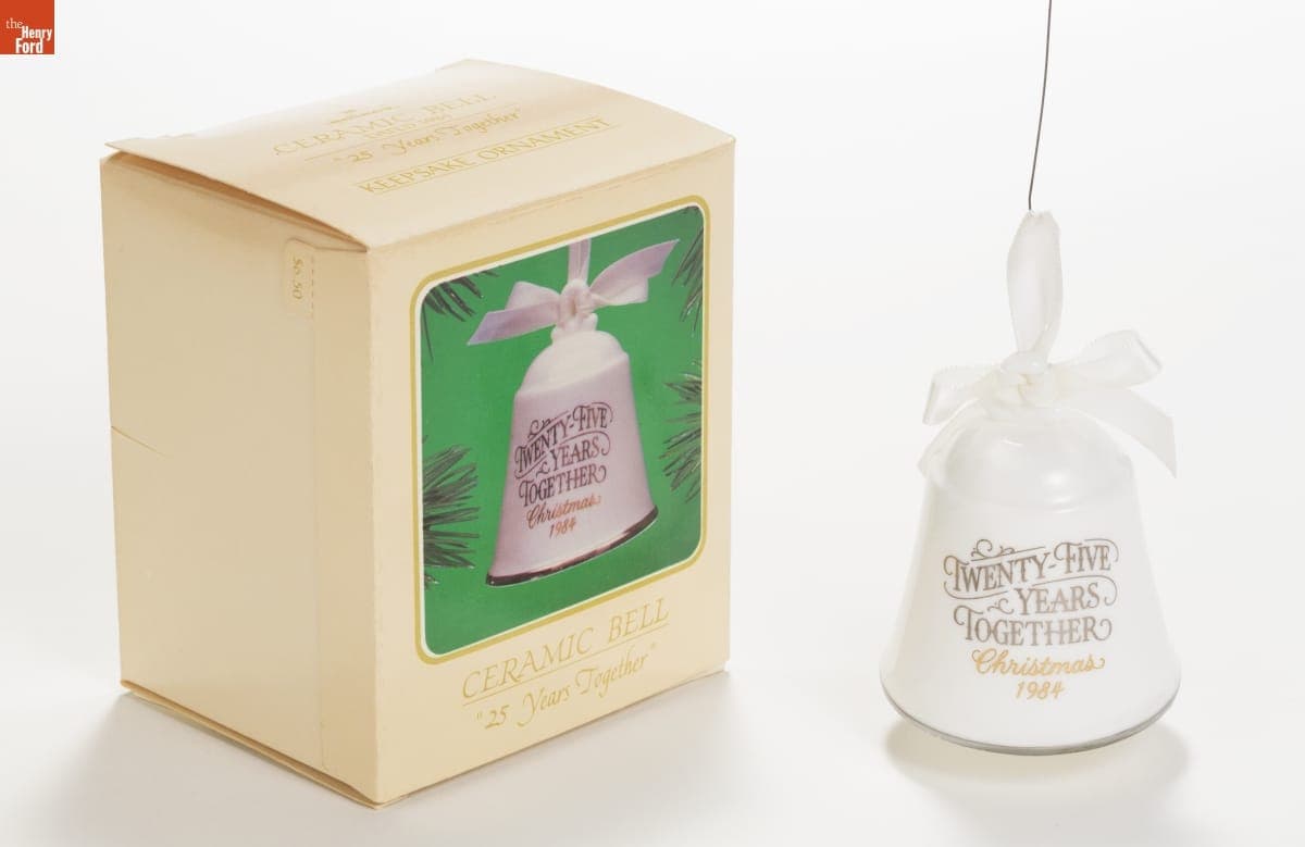 Hallmark "Twenty-Five Years Together" Christmas Ornament, 1984